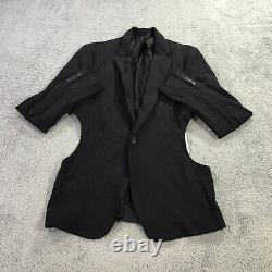 Opening Ceremony Blazer Mens Medium John Lennon Yoko Ono Cut Out Jacket Beatles