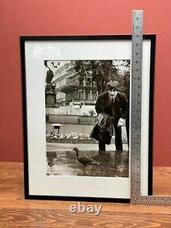 Original 11x15John Lennon photograph by Dezo Hoffmann, July 1963, framed