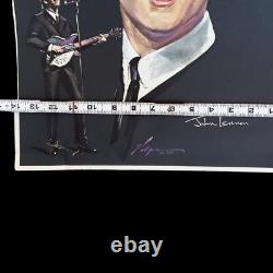 Original 1964 Beatles Posters George Harrison, John Lennon, & Paul Mccartney