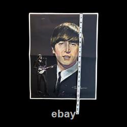 Original 1964 Beatles Posters George Harrison, John Lennon, & Paul Mccartney