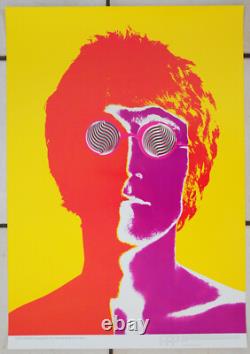 Original 1967 vintage'John Lennon' rare Richard Avedon Poster MINT, Beatles