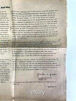 Original 1979 John Lennon Yoko Ono A Love Letter Ad Los Angeles Times BEATLES