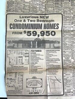 Original 1979 John Lennon Yoko Ono A Love Letter Ad Los Angeles Times BEATLES
