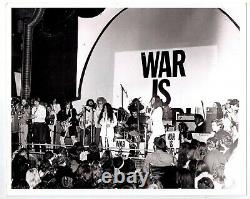 Original Photograph Peace For Chrsitmas Show December 1969 John Lennon Beatles