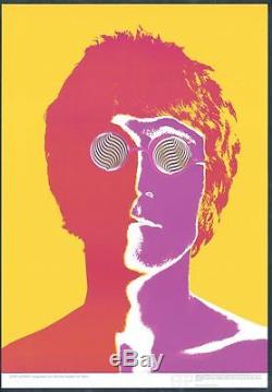 Original Pop Art Poster Of John Lennon By Avedon For Stern 1967/8 Beatles