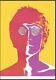 Original Pop Art Poster Of John Lennon By Avedon For Stern 1967/8 Beatles