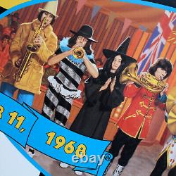 Original Rock & Roll Circus Promo Poster Rolling Stones Beatles John Lennon Ex+