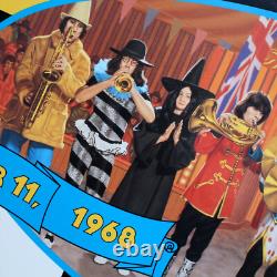 Original Rock & Roll Circus Promo Poster Rolling Stones Beatles John Lennon Ex+