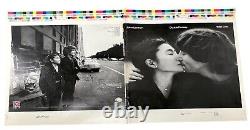 Original Vintage Vinyl Album Cover Printers Proof The Beatles John Lennon Yoko O