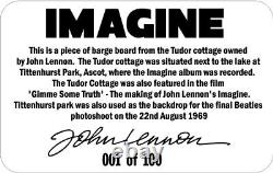 Own A Piece Of One Of John Lennon's Houses Tittenhurst Park Imagine 5 pieces