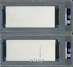 PAUL McCARTNEY JOHN LENNON BEATLES 1976 DUAL SIGNED BANK CHECKS PSA/DNA AUTOS