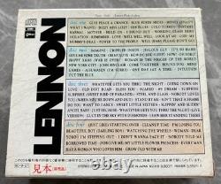 PROMO issue! $0 SHIP! John Lennon JAPAN limited 4 CD box set OBI The Beatles