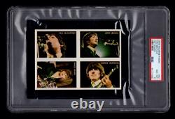 PSA 8 BEATLES 1975 CARD John Lennon Paul McCartney George Harrison Ringo Starr