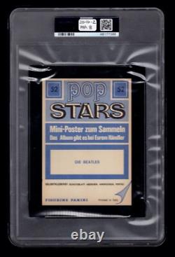 PSA 8 BEATLES 1975 CARD John Lennon Paul McCartney George Harrison Ringo Starr