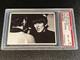 PSA 8 George Harrison Rookie Card 1964 The Beatles Movie #8 Topps John Lennon