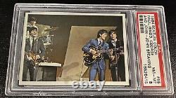 PSA 8 Paul McCartney Rookie Card 1964 Beatles Color #55 Topps John Lennon Ringo