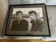 Paul McCartney & John Lennon 15x19 Custom UV Acrylic Framed Photo 1960 Beatles