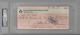 Paul McCartney John Lennon Beatles Dual Signed Check Encap PSA/DNA #81631795