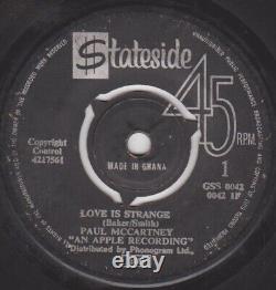 Paul McCartney LOVE IS STRANGE Wings Beatles John Lennon George Harrison promo