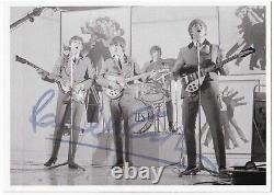 Paul McCartney Signed Postcard The Beatles Autograph John Lennon