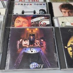 Paul McCartney Wings John Lennon CD Lot 19 RAM Band On Run All Things Beatles