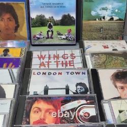 Paul McCartney Wings John Lennon CD Lot 19 RAM Band On Run All Things Beatles