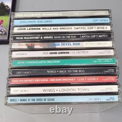 Paul McCartney Wings John Lennon CD Lot 19 RAM Band On Run All Things Beatles