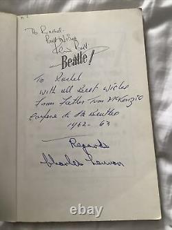 Pete Best Beatles Book, signed by Pete, John Lennon Uncle Charlie + 1 other RARE