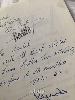 Pete Best Beatles Book, signed by Pete, John Lennon Uncle Charlie + 1 other RARE