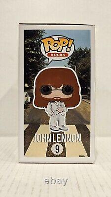 Pop Funko JOHN LENNON CUSTOM Abbey Road Exclusive Collectible The BEATLES Vinyl