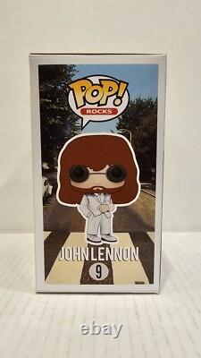 Pop Funko JOHN LENNON CUSTOM Abbey Road Exclusive Collectible The BEATLES Vinyl