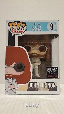 Pop Funko JOHN LENNON CUSTOM Exclusive Collectible The BEATLES Abbey Road Chase