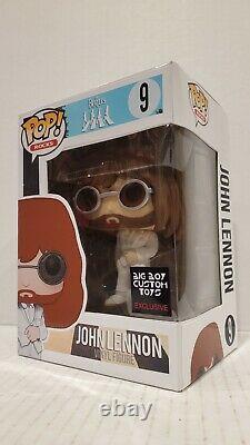 Pop Funko JOHN LENNON CUSTOM Exclusive Collectible The BEATLES Abbey Road Chase