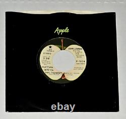 Pristine Beatles John Lennon'74'whatever Gets You Thru The Night' Promo P-1874