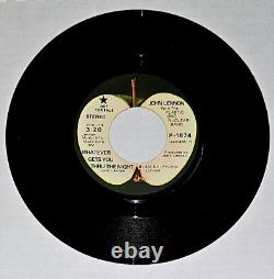 Pristine Beatles John Lennon'74'whatever Gets You Thru The Night' Promo P-1874