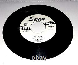 Pristine Beatles Swan S-4152-s White Label Promo Sie Liebt Dich With Rare Mailer