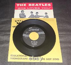 Pristine Beatles Swan S-4152-s'she Loves You' With Picture Sleeve & Rare Mailer