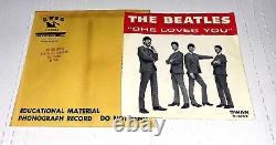 Pristine Beatles Swan S-4152-s'she Loves You' With Picture Sleeve & Rare Mailer