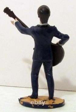 Quite Rare! 1964 Subbuteo U. K. Beatles John Lennon 2-1/4 Figure Wth Guitar