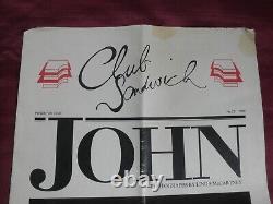 RARE 1981 CLUB SANDWICH McCARTNEY No. 23 JOHN LENNON TRIBUTE BEATLES