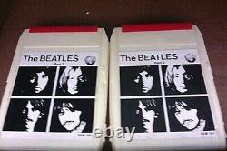 RARE ORIG 1969 8 track tape The Beatles WHITE ALBUM John Lennon PLAY EX 8XWB 101