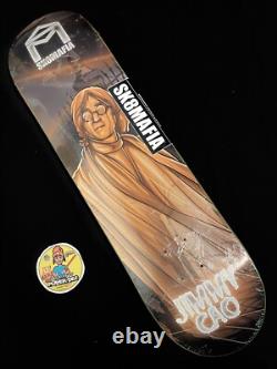 RARE RIP Legends John Lennon The Beatles Jimmy Cao Sk8mafia Skateboard Deck 8.06