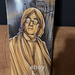 RARE Sk8mafia RIP Legends John Lennon The Beatles Jimmy Cao Skateboard Deck