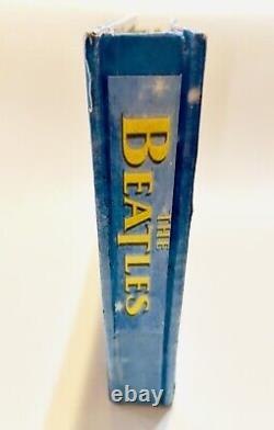 RARE Vintage Beatles Fab 4 NEMS Blue 45s RECORD ALBUM Storage BOOK Gift 1960s