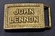RARE! Vintage MADE IN ENGLAND John Lennon Belt Buckle Beatles Paul McCartney