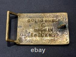 RARE! Vintage MADE IN ENGLAND John Lennon Belt Buckle Beatles Paul McCartney