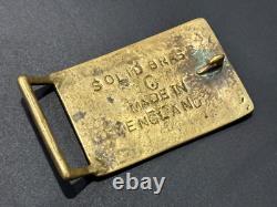 RARE! Vintage MADE IN ENGLAND John Lennon Belt Buckle Beatles Paul McCartney