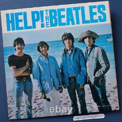 RED VINYL THE BEATLES HELP LP GATEFOLD APPLE EX+ JOHN LENNON PAUL McCARTNEY