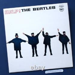 RED VINYL THE BEATLES HELP LP GATEFOLD APPLE EX+ JOHN LENNON PAUL McCARTNEY
