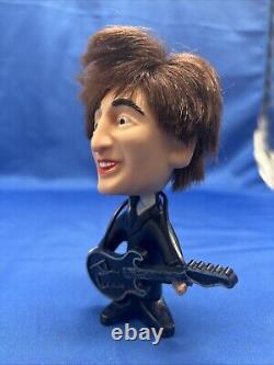 REMCO vintage 1964 Beatles NEMS Doll JOHN LENNON hard body withguitar SELTAEB